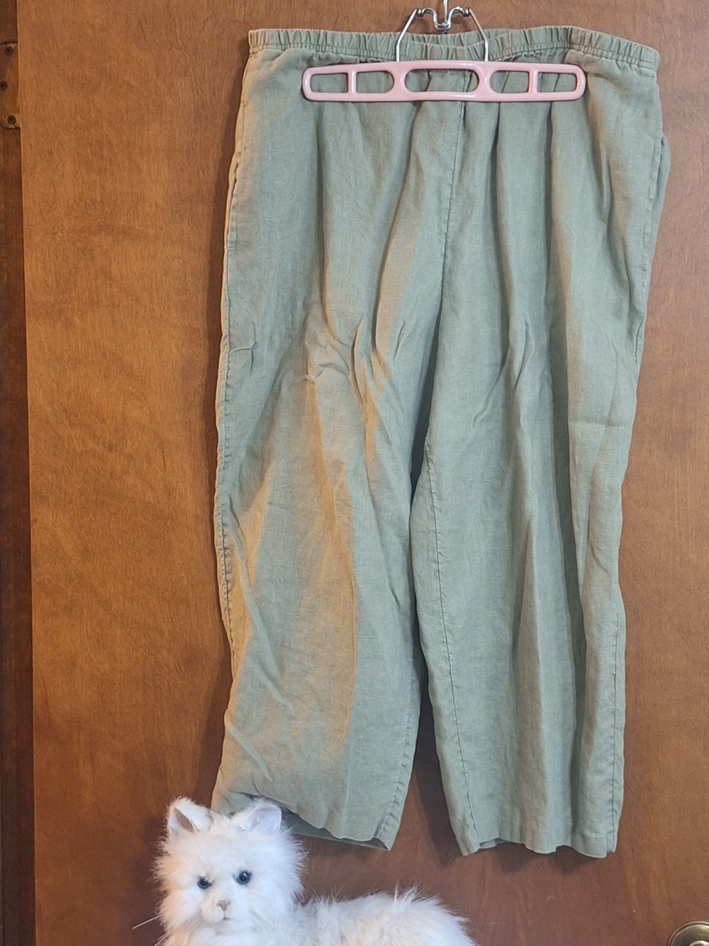 J. Jill Lightweight Sage Green Capris